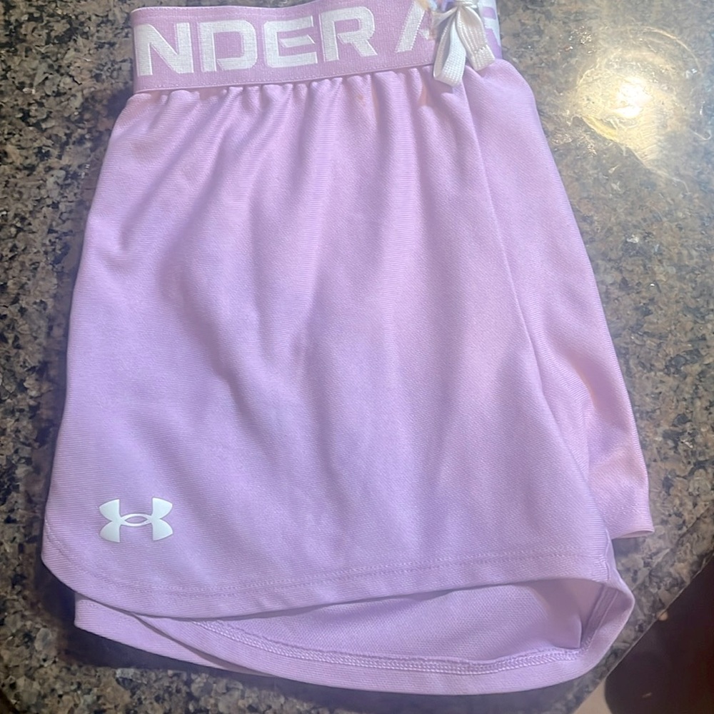Lavender Under Amour shorts!